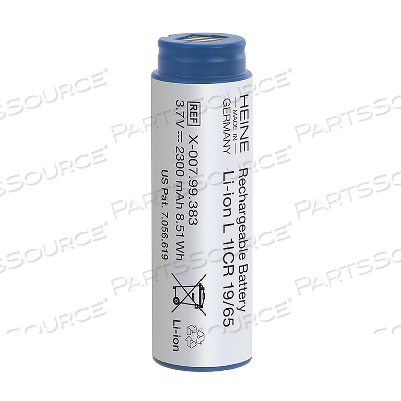 BATTERY, RECHARGEABLE, LITHIUM ION, 3.5V VOLTAGE by Heine