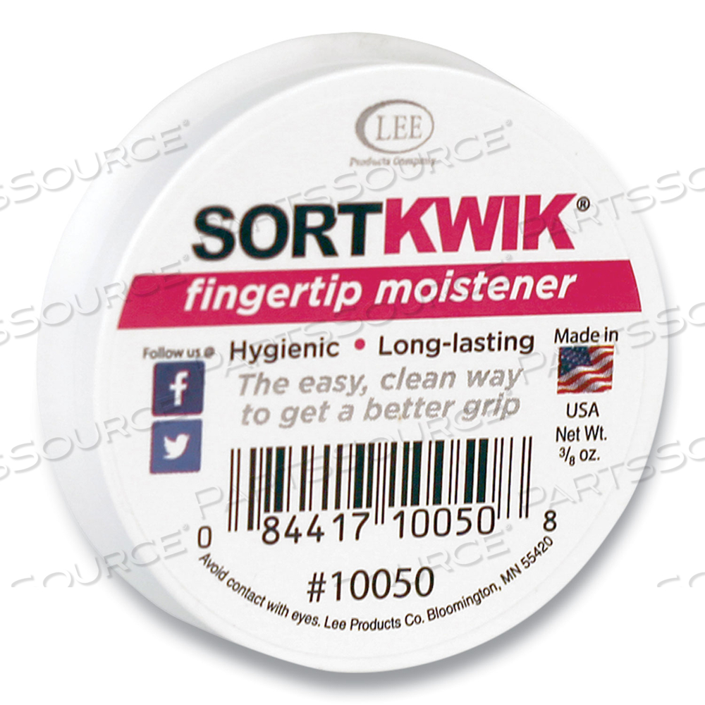 SORTKWIK FINGERTIP MOISTENERS, 0.38 OZ, PINK by Lee Products SORTKWIK FINGERTIP MOISTENERS, 0.38 OZ, PINK by Lee Products