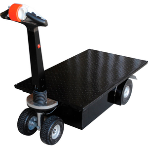 BATTERY POWERED TRACTION DRIVE PLATFORM TRUCK 750 LB. CAP. by Vestil Manufacturing Corp.