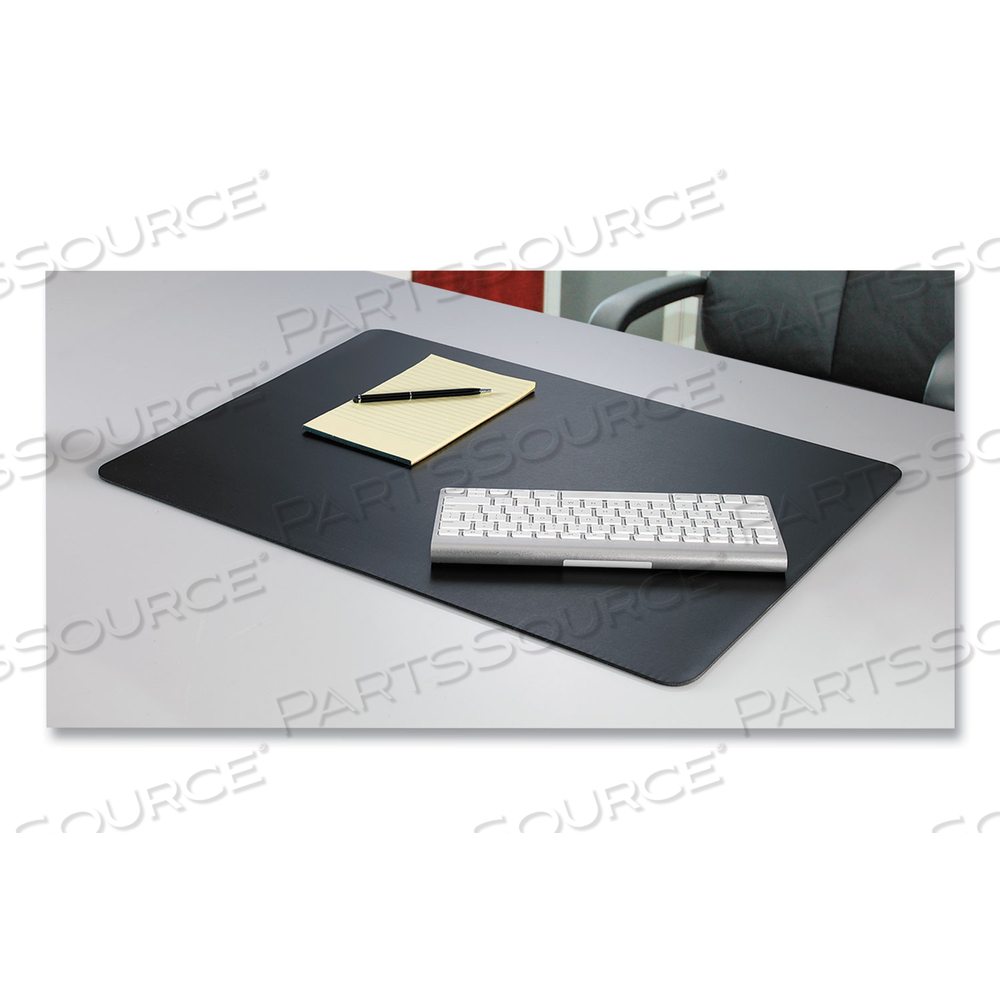 RHINOLIN II DESK PAD WITH ANTIMICROBIAL PROTECTION, 36 X 24, BLACK by Artistic