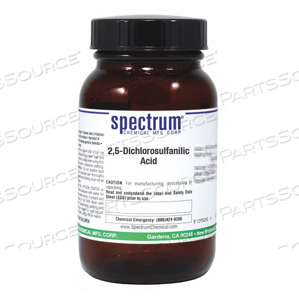DICHLOROSULFANILIC ACID 25G AMBER GLASS by Spectrum DICHLOROSULFANILIC ACID 25G AMBER GLASS by Spectrum