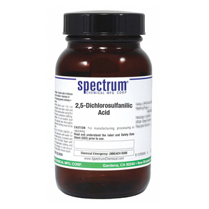 DICHLOROSULFANILIC ACID 25G AMBER GLASS by Spectrum DICHLOROSULFANILIC ACID 25G AMBER GLASS by Spectrum