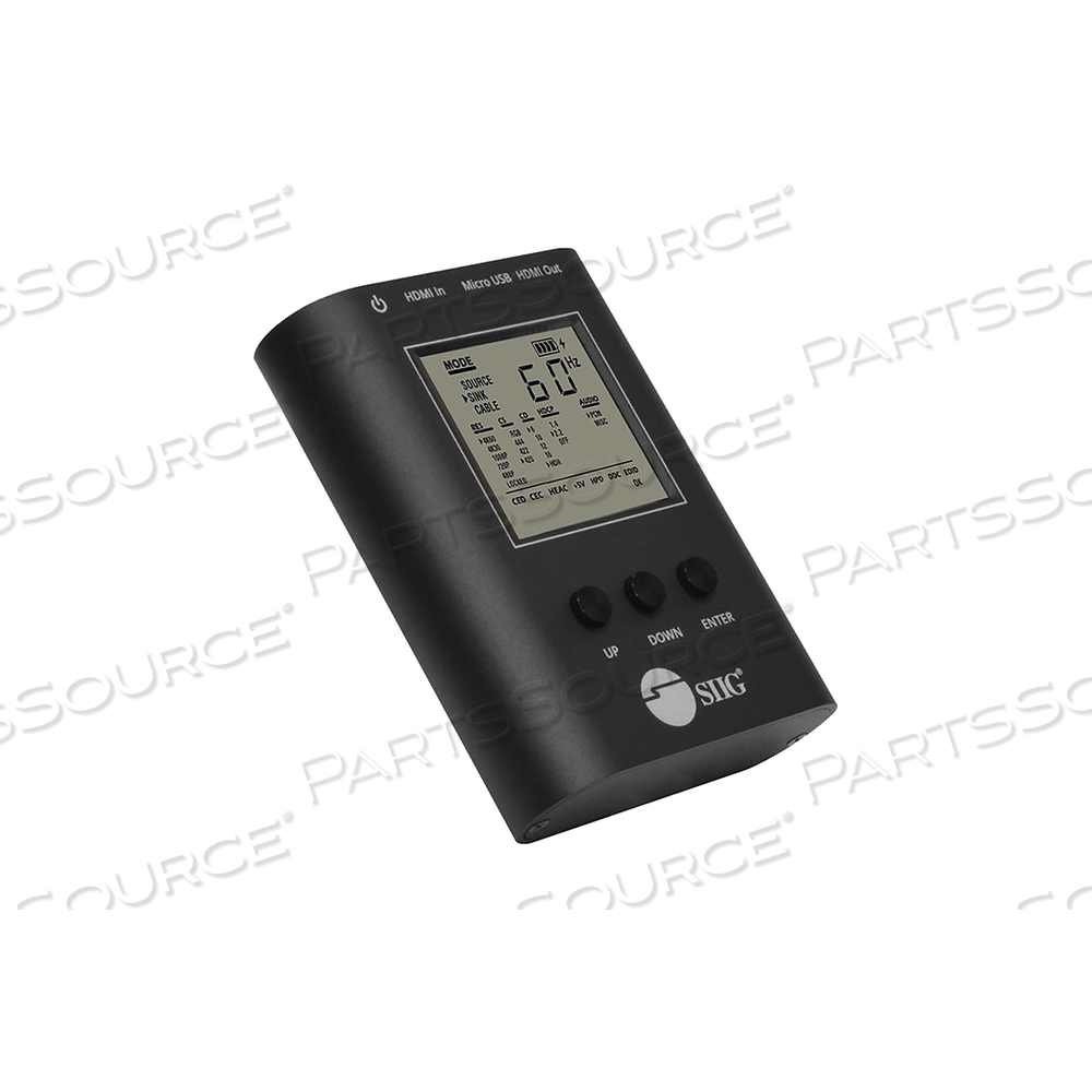SIIG CE-H23P11-S1 HDMI TEST SIGNAL GENERATOR / ANALYZER, TAA COMPLIANT by SIIG, Inc. SIIG CE-H23P11-S1 HDMI TEST SIGNAL GENERATOR / ANALYZER, TAA COMPLIANT by SIIG, Inc.