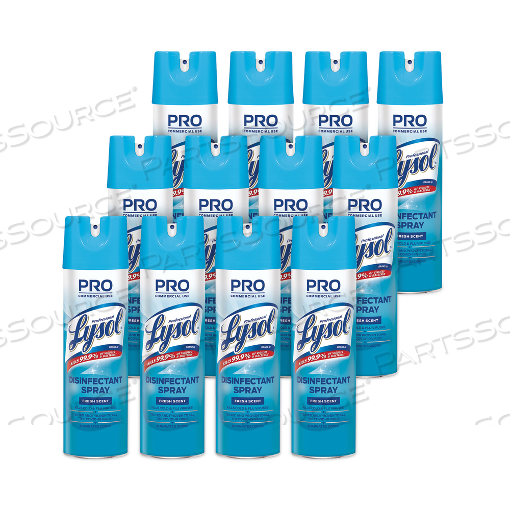 DISINFECTANT SPRAY, FRESH SCENT, 19 OZ AEROSOL SPRAY by Lysol