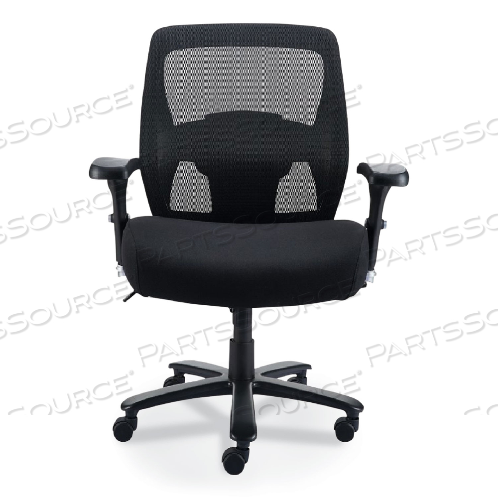 ALERA FASENY SERIES BIG AND TALL MANAGER CHAIR, SUPPORTS UP TO 400 LBS, 17.48" TO 21.73" SEAT HEIGHT, BLACK SEAT/BACK/BASE by Alera