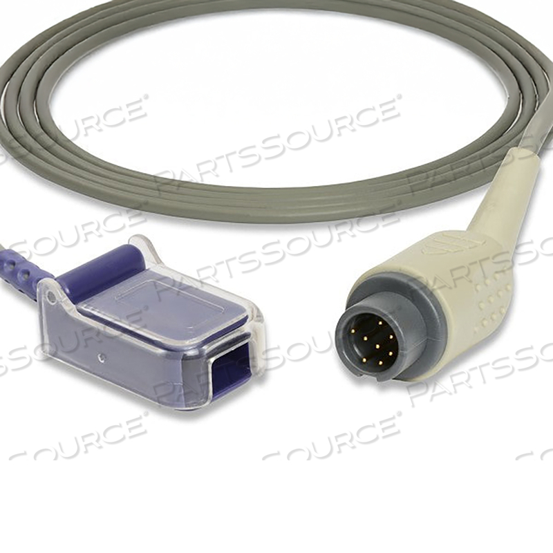 9FT L NELLCOR OXIMAX DB89/DATASCOPE 8-PIN TO NELLCOR OXIMAX DB89 SPO2 EXTENSION CABLE 