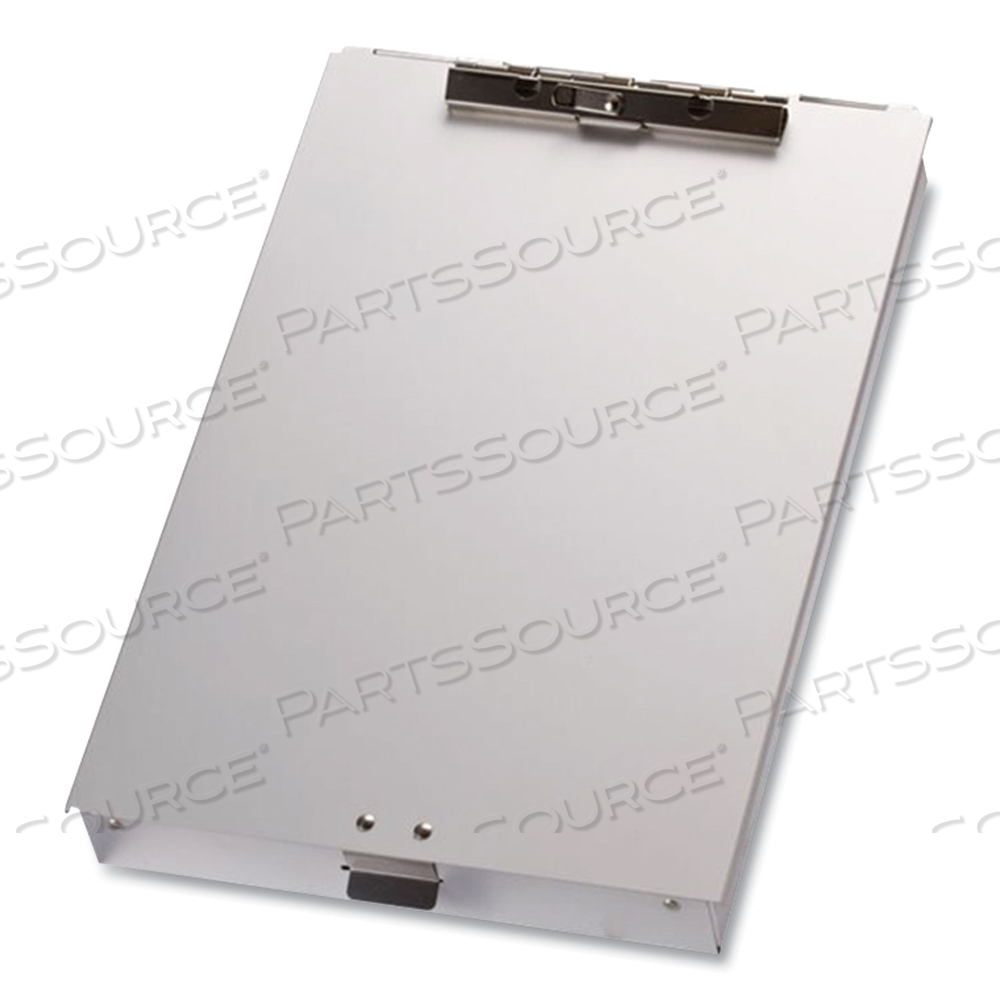 ALUMINUM STORAGE CLIPBOARD, HOLDS 8.5 X 12 SHEETS, SILVER by Officemate ALUMINUM STORAGE CLIPBOARD, HOLDS 8.5 X 12 SHEETS, SILVER by Officemate