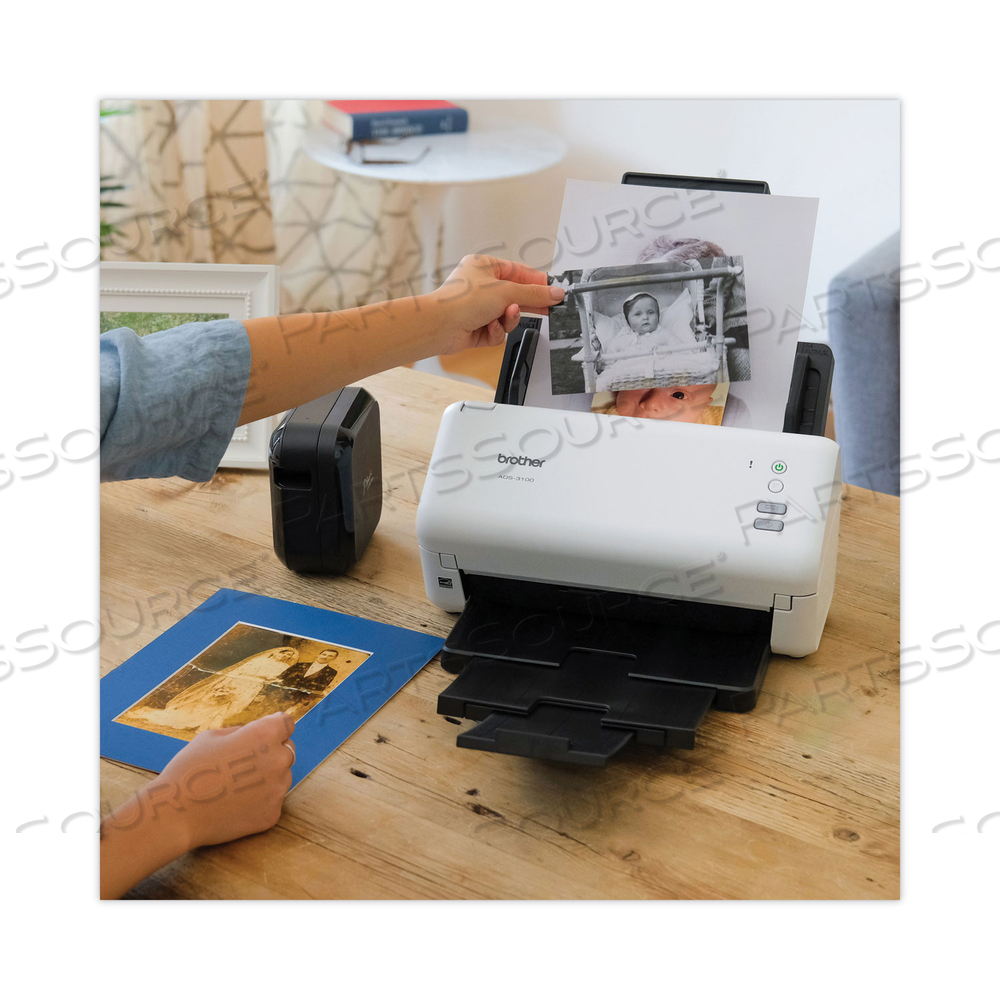 ADS-3100 HIGH-SPEED DESKTOP SCANNER, 600 DPI OPTICAL RESOLUTION, 60-SHEET ADF 