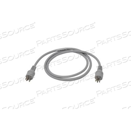 HARDWIRED JUMPER CABLE, 6-PIN ZENITH PLUG TO 6-PIN ZENITH PLUG by Crest Healthcare HARDWIRED JUMPER CABLE, 6-PIN ZENITH PLUG TO 6-PIN ZENITH PLUG by Crest Healthcare