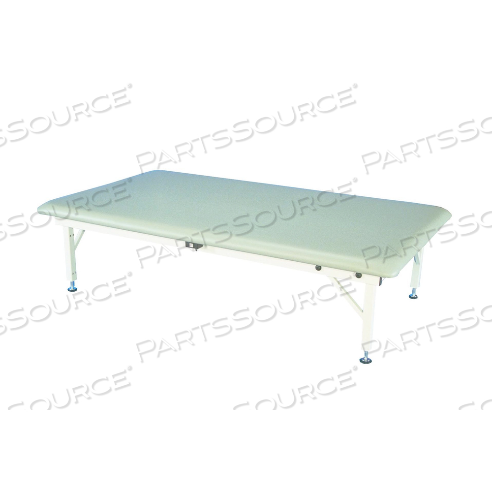 MAT PLATFORM TABLE - ELECTRIC HI-LO STEEL FRAME: 4-LEG, 4' X 7' 48"W X 84"L X 20-30"H by Armedica MAT PLATFORM TABLE - ELECTRIC HI-LO STEEL FRAME: 4-LEG, 4' X 7' 48"W X 84"L X 20-30"H by Armedica