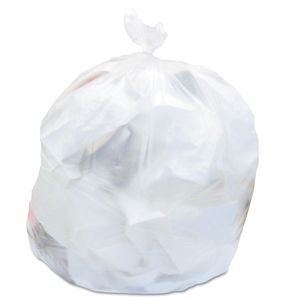 HIGH-DENSITY WASTE CAN LINERS, 16 GAL, 6 MICRONS, 24" X 31", NATURAL, 50 BAGS/ROLL by Heritage