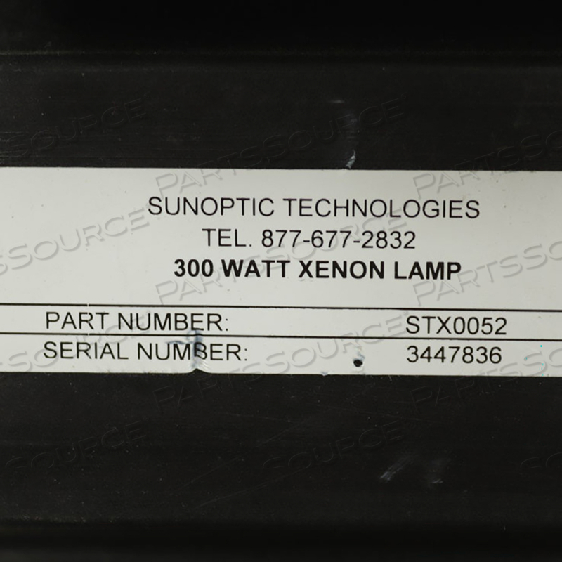 TITAN X300 300W XENON LAMP by Sunoptic Technologies