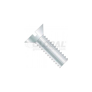 8-32 X 3/8 SLOTTED FLAT HEAD MACHINE SCREW, PACKAGE OF 100 by Sarjo Industries, Inc