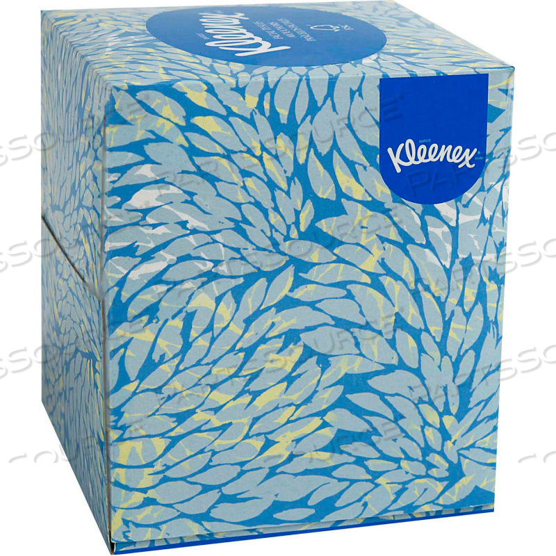 FACIAL TISSUE IN BOUTIQUE POP-UP BOX, 95/BOX, 36 BOXES/CASE by Kleenex