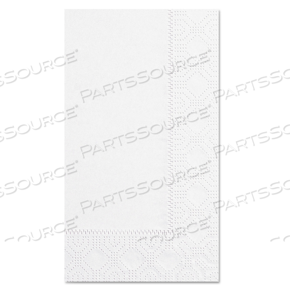 DINNER NAPKINS, 2-PLY, 15 X 17, WHITE by Hoffmaster