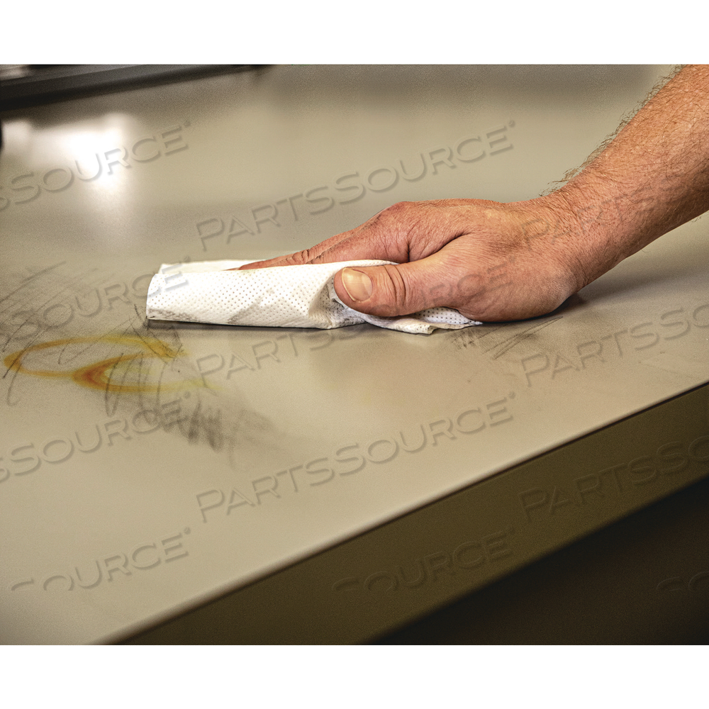 ALL PURPOSE CLEANING WIPES, 9 X 12, CITRUS SCENT, WHITE, 80 WIPES/CANISTER by Scrubs