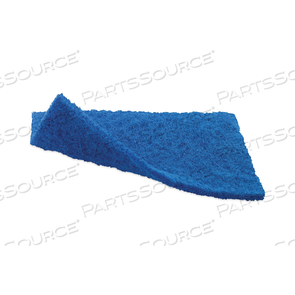 NON-SCRATCH SCOUR PADS, SIZE 3 X 6, BLUE by 3M Consumer