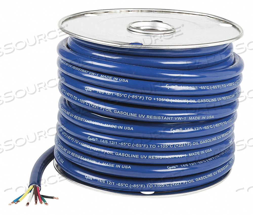 CABLE LOW TEMP 7 COND 6/14 1/12 100 FT. by Grote