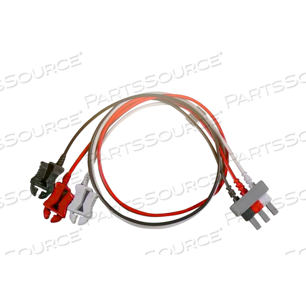 24IN 3 LEAD ECG CABLE 