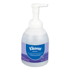 REVEAL ULTRA MOISTURIZING FOAM HAND SANITIZER, 18 OZ BOTTLE, FRAGRANCE-FREE by Kleenex REVEAL ULTRA MOISTURIZING FOAM HAND SANITIZER, 18 OZ BOTTLE, FRAGRANCE-FREE by Kleenex