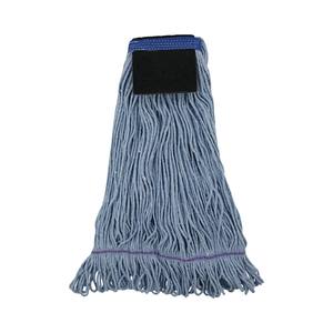 MOP HEAD/PAD BLUE COTTON/SYNTHETIC PK12 by Unisan MOP HEAD/PAD BLUE COTTON/SYNTHETIC PK12 by Unisan
