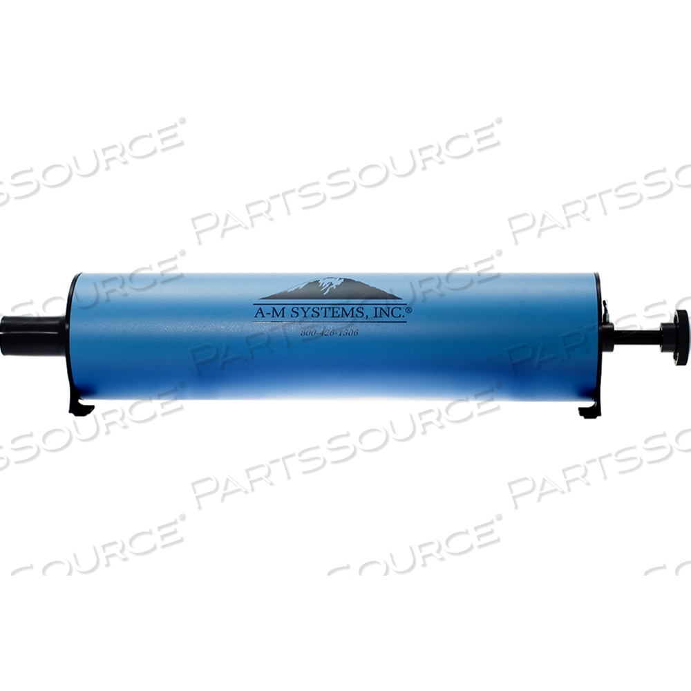 ADJUSTABLE VOLUME ALUMINUM CALIBRATION SYRINGE by A-M Systems ADJUSTABLE VOLUME ALUMINUM CALIBRATION SYRINGE by A-M Systems