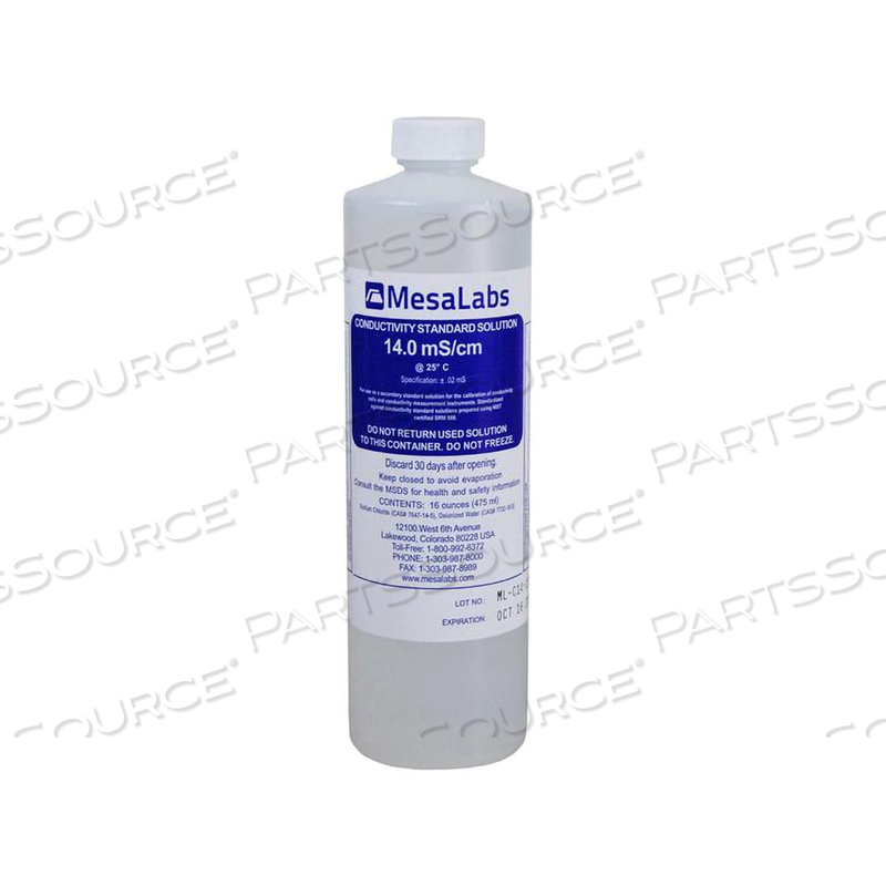 14MS 16OZ CONDUCTIVITY STANDARD SOLUTION by Mesa Laboratories, Inc.