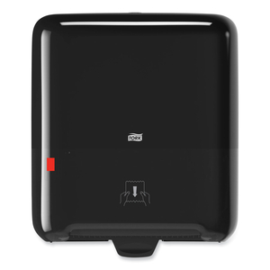 ELEVATION MATIC HAND TOWEL ROLL DISPENSER, 13.2 X 8.1 X 14.65, BLACK by Tork ELEVATION MATIC HAND TOWEL ROLL DISPENSER, 13.2 X 8.1 X 14.65, BLACK by Tork
