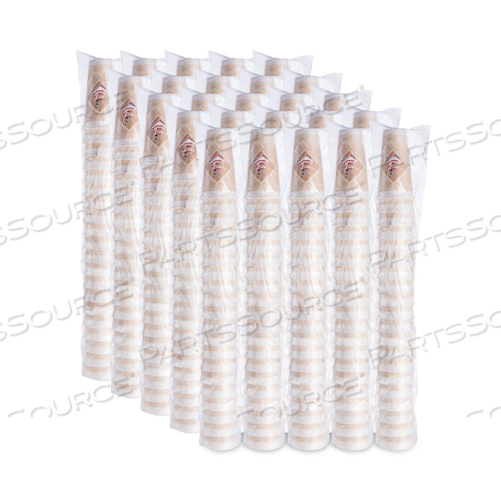 CAFE G FOAM HOT/COLD CUPS, 20 OZ, BROWN/RED/WHITE by Dart Container Corporation CAFE G FOAM HOT/COLD CUPS, 20 OZ, BROWN/RED/WHITE by Dart Container Corporation