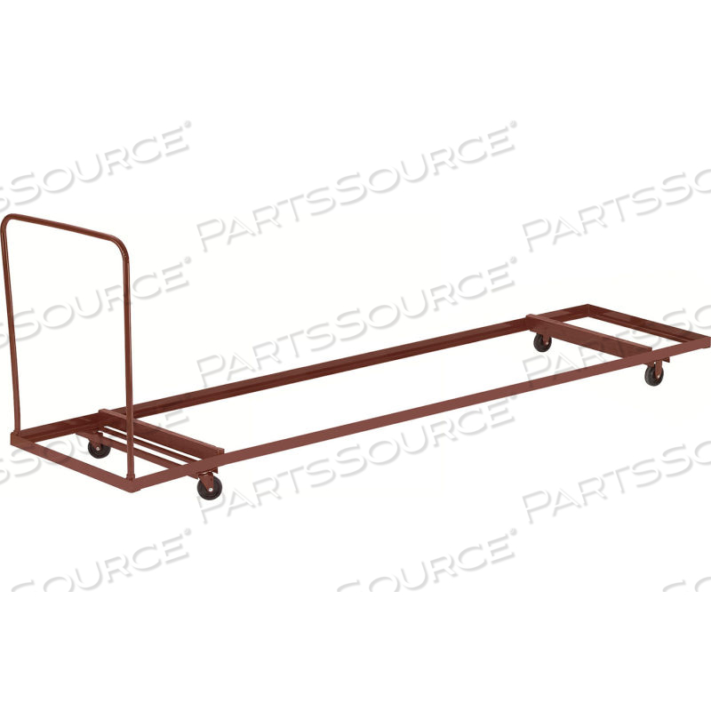 FOLDING TABLE DOLLY FOR HORIZONTAL STORAGE, UP TO 96"L by National Public Seating FOLDING TABLE DOLLY FOR HORIZONTAL STORAGE, UP TO 96"L by National Public Seating