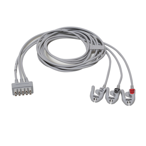 3-LEAD LEADWIRE, GRABBER, MULTI-LINK CONNECTOR, ADULT/PEDIATRIC, 51 IN by AirLife (aka SunMed Group, LLC)