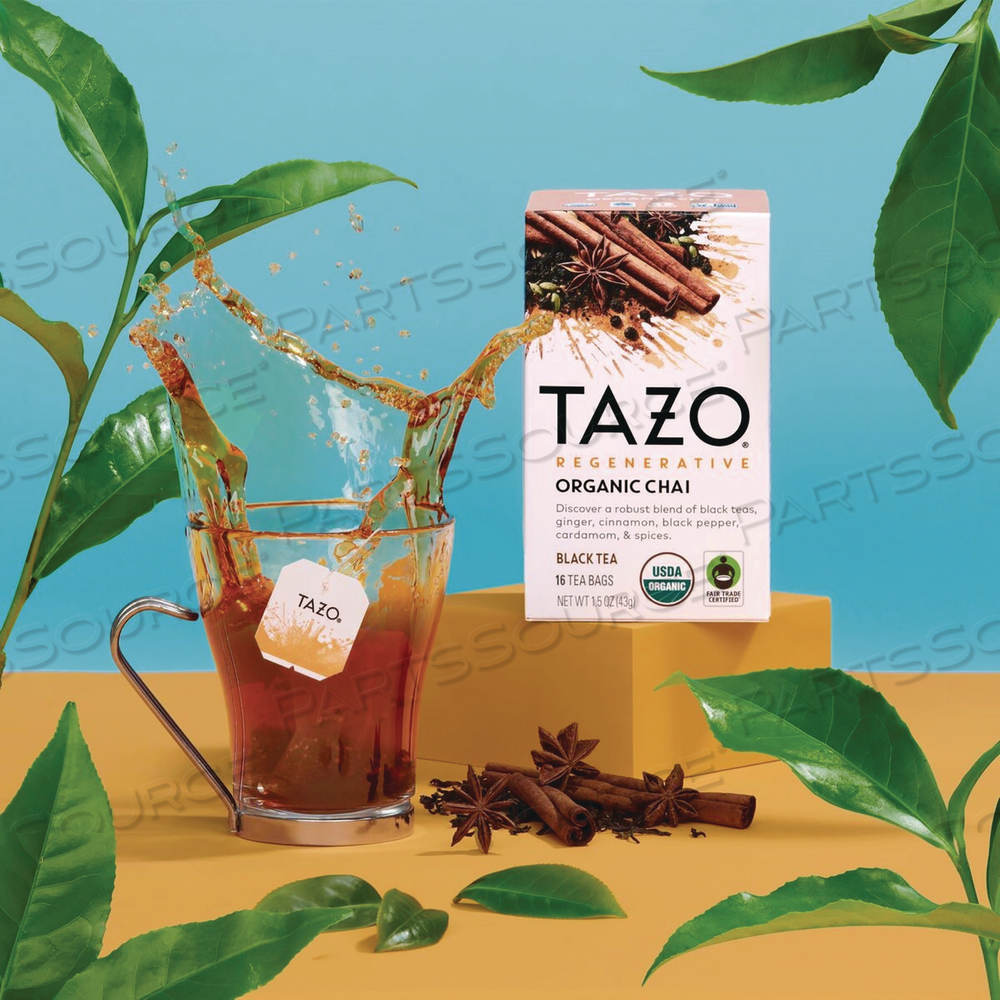 TEA BAGS, ORGANIC CHAI by Tazo