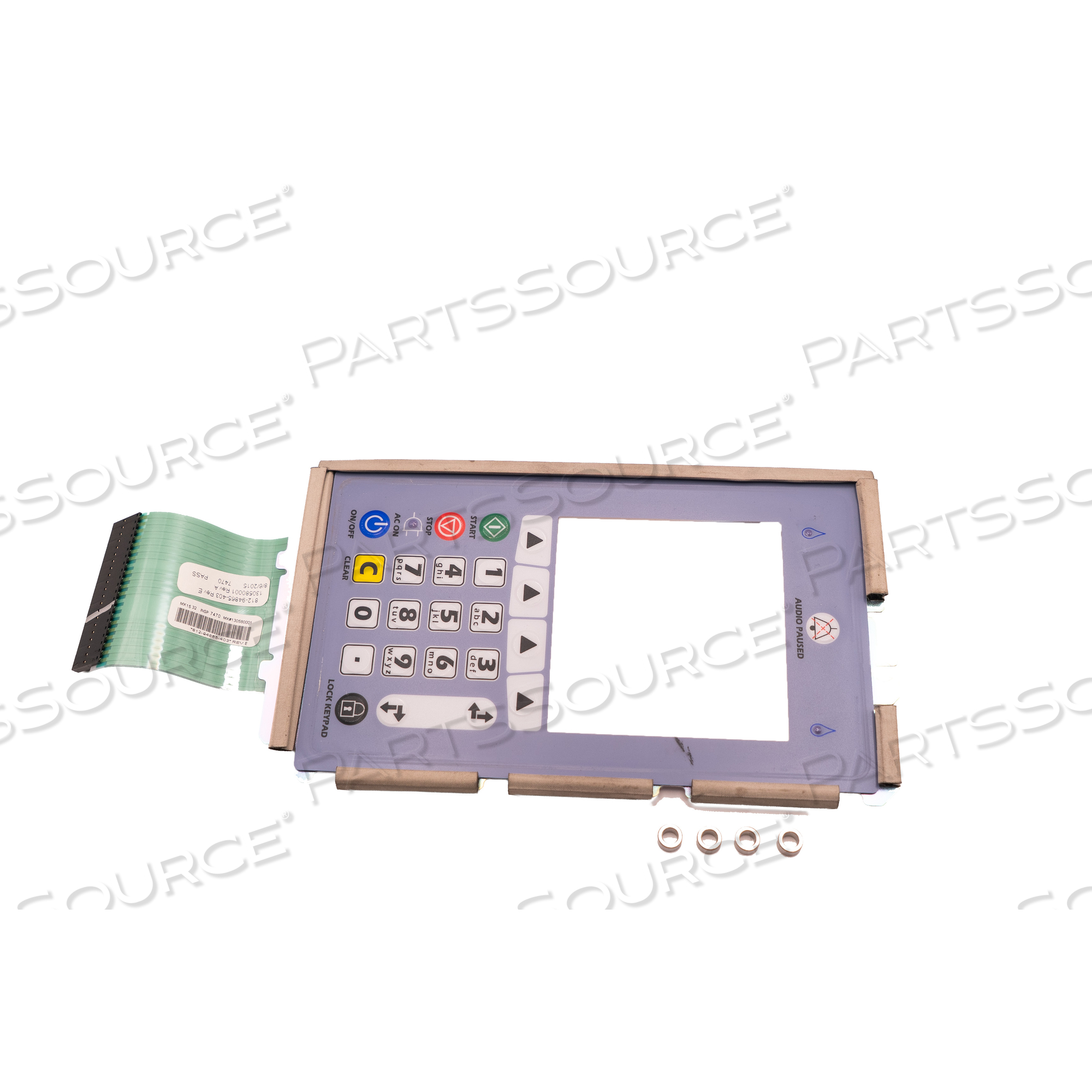 840-94853-404 ICU Medical, Inc. KEYPAD ASSEMBLY, CCLT, FOR HOSPIRA