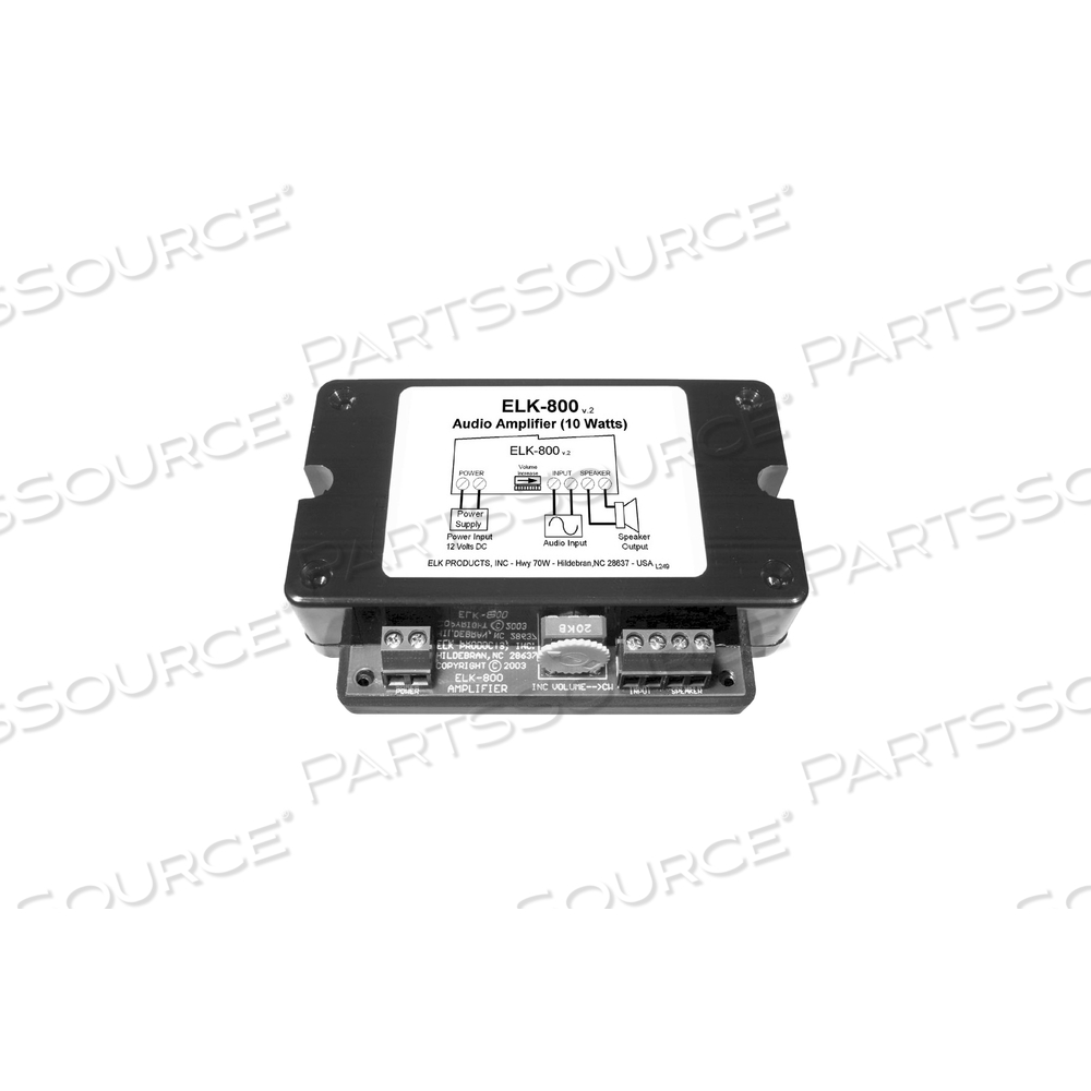 AMPLIFIER, 10 W OUTPUT, 12 TO 24 V by STERIS Corporation