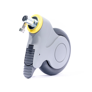 SWIVEL LOCKING, SINGLE CASTER WHEEL, MAC VU360 by GE Medical Systems Information Technology (GEMSIT)