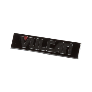 NAMEPLATE, VULCAN, 4-1/7 by Vulcan Technologies NAMEPLATE, VULCAN, 4-1/7 by Vulcan Technologies