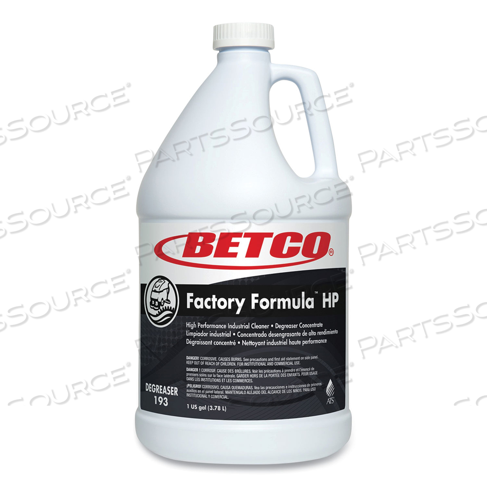 FACTORY FORMULA HP CLEANER DEGREASER, 1 GAL BOTTLE by Betco Corporation