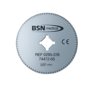 POLISHED STEEL CAST SAW BLADE, 2.5 IN DIA by BSN Medical Inc.