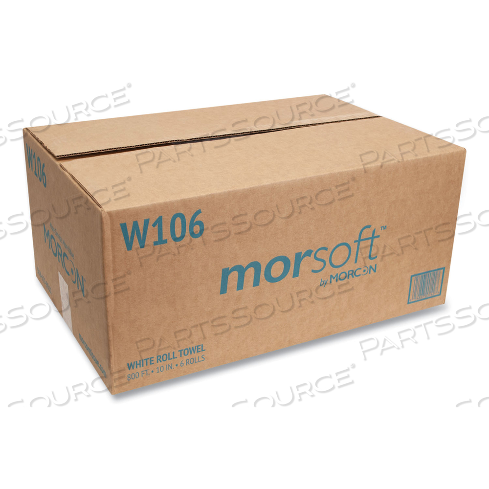 10 INCH ROLL TOWELS, 1-PLY, 10" X 800 FT, WHITE/CARTON 10 INCH ROLL TOWELS, 1-PLY, 10" X 800 FT, WHITE/CARTON