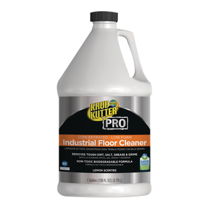 CONCENTRATED LOW FOAM INDUSTRIAL FLOOR CLEANER, LEMON SCENT, 1 GAL BOTTLE by Krud Kutter