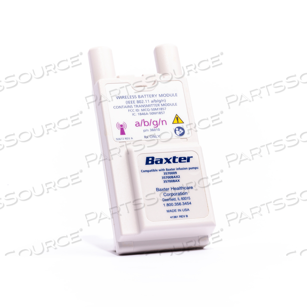 BAXTER SIGMA IQ WIRELESS BATTERY MODULE 802.11 A/B/G/N (35223) (FINISHED) 