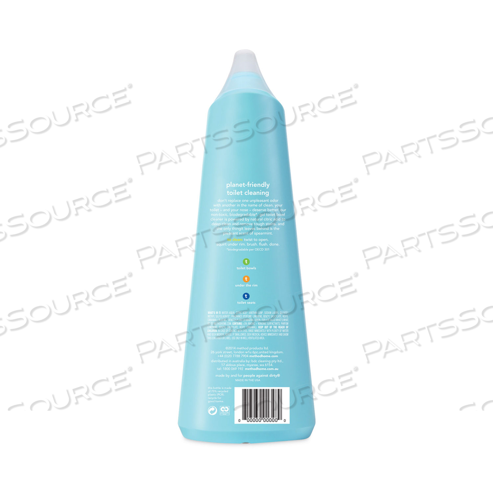 ANTIBACTERIAL TOILET CLEANER, SPEARMINT, 24 OZ BOTTLE by Method
