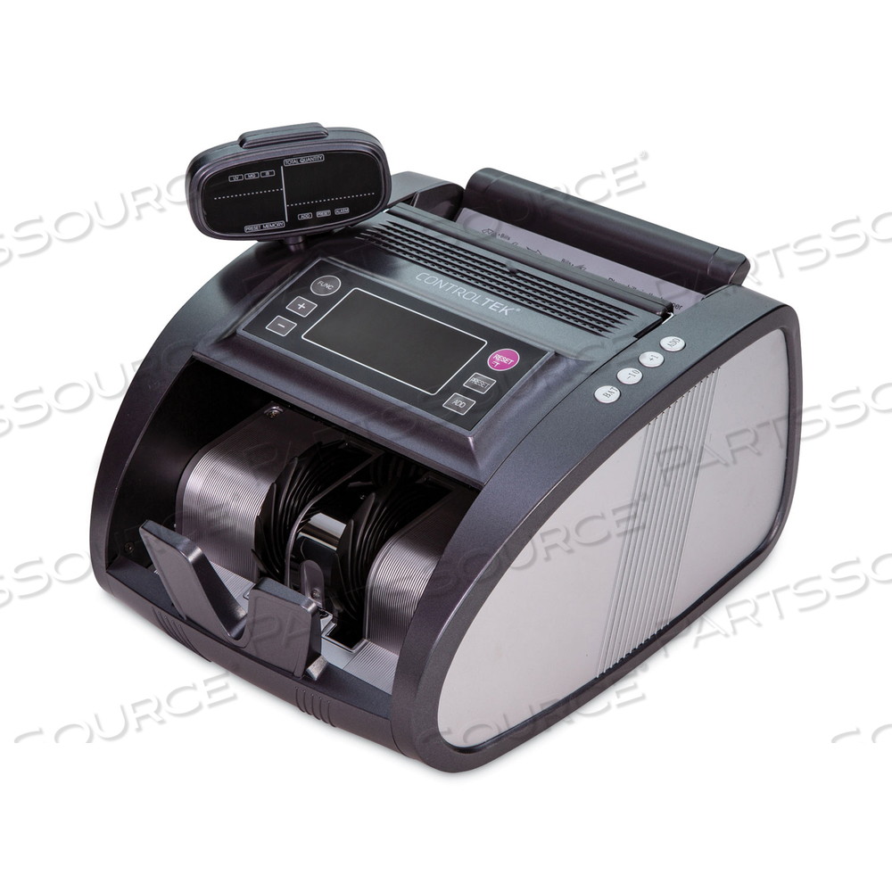 BILL COUNTER, 1,200 BILLS/MIN, 11.41 X 9.45 X 8.66, GRAY by CONTROLTEK BILL COUNTER, 1,200 BILLS/MIN, 11.41 X 9.45 X 8.66, GRAY by CONTROLTEK