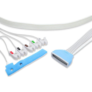 DISPOSABLE 5 LEADS PINCH/GRABBER ECG LEADWIRE by Philips