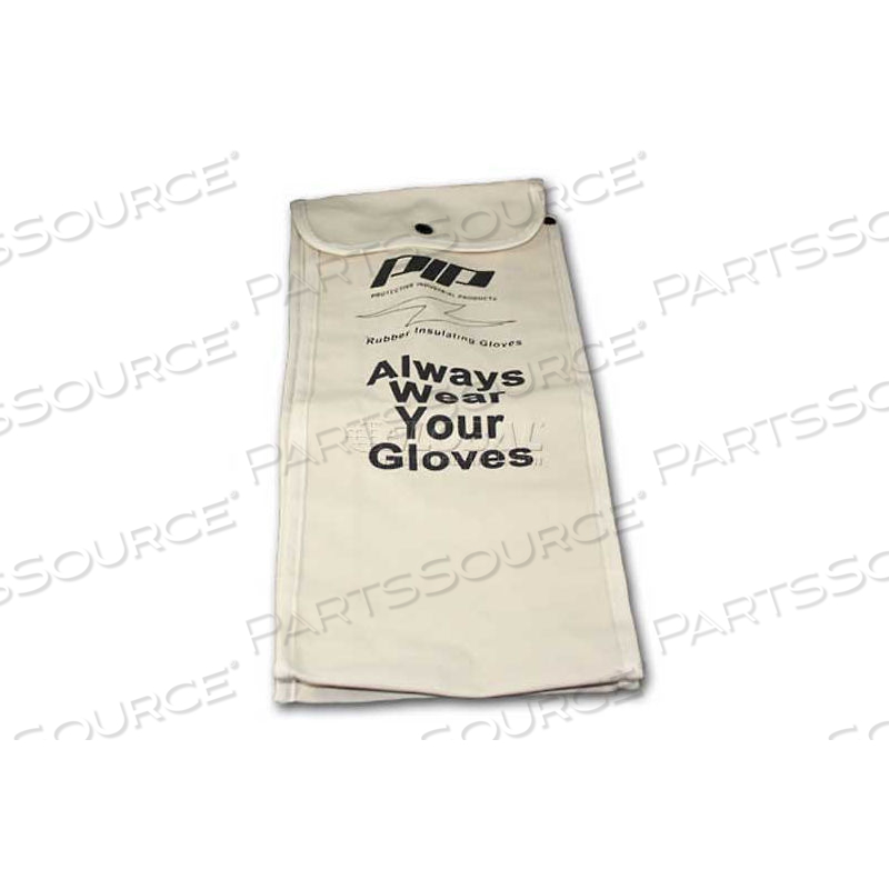 PROTECTIVE CANVAS BAG FOR RUBBER INSULATING GLOVES, 18"L, ONE SIZE by Protective Industrial Products