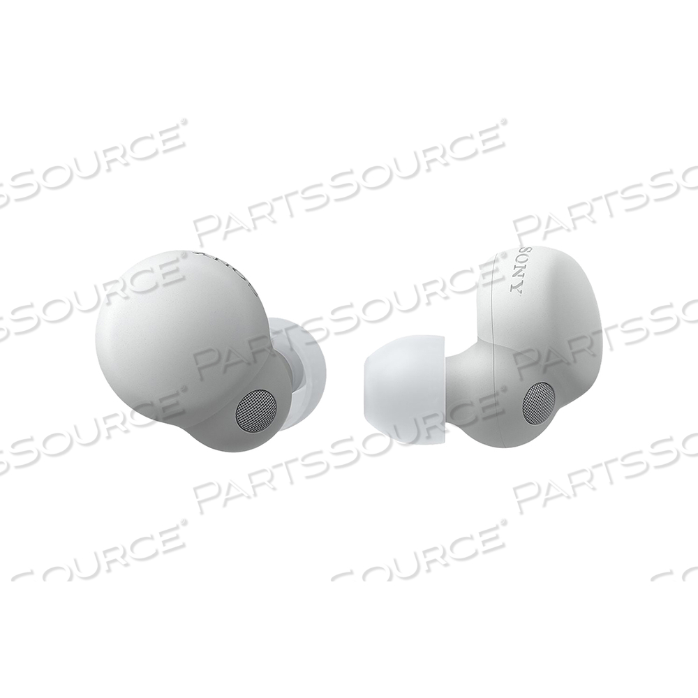 LINKBUDS S, TRUE WIRELESS EARPHONES WITH MIC, IN-EAR, BLUETOOTH, ACTIVE NOISE CANCELING, WHITE by Sony Electronics