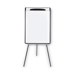 MAGNETIC GOLD ULTRA DRY ERASE TRIPOD EASEL WITH EXTENSION ARMS, 32" TO 72", BLACK/SILVER by MasterVision
