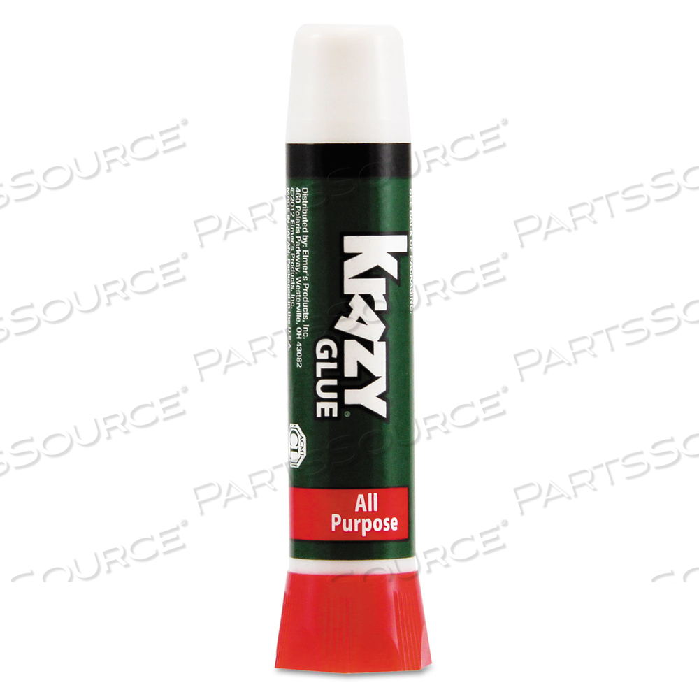 ALL PURPOSE KRAZY GLUE, 0.07 OZ, DRIES CLEAR by Krazy Glue