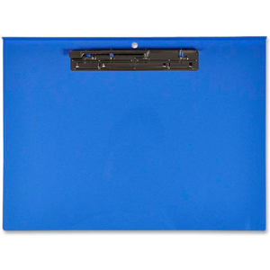 RECYCLED PLASTIC CLIPBOARD, 11" X 17", LANDSCAPE, BLUE by Lion Office Prodycts