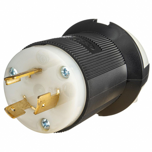 TWIST-LOCK EDGECONNECT PLUG WITH SPRING TERMINATION, 20A 125V, L5-20P. by Hubbell TWIST-LOCK EDGECONNECT PLUG WITH SPRING TERMINATION, 20A 125V, L5-20P. by Hubbell